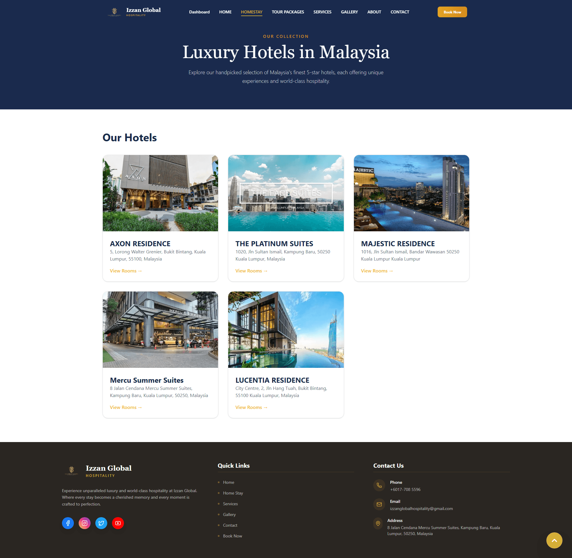 Web Development work sample 4