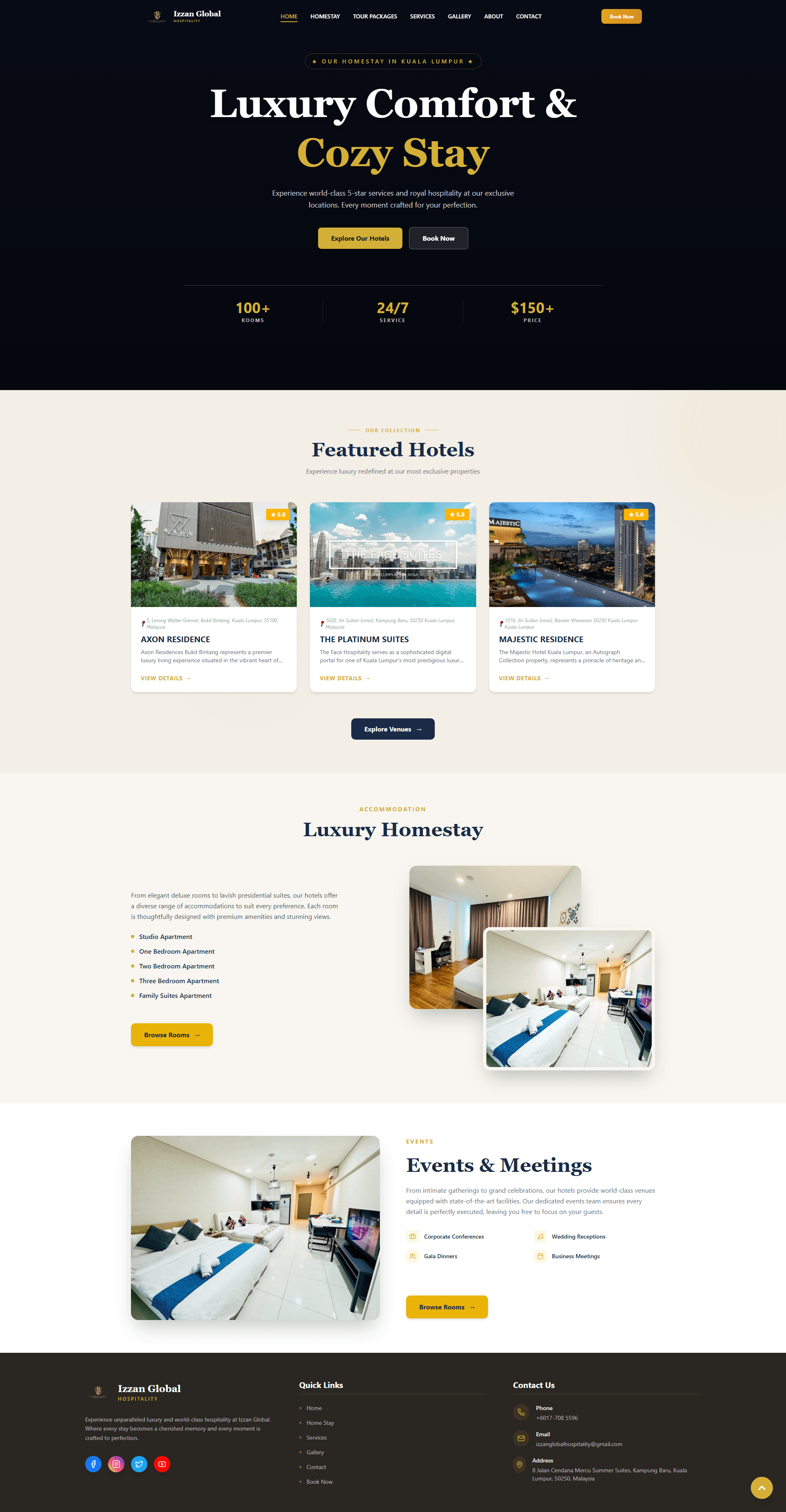 Web Development work sample 2